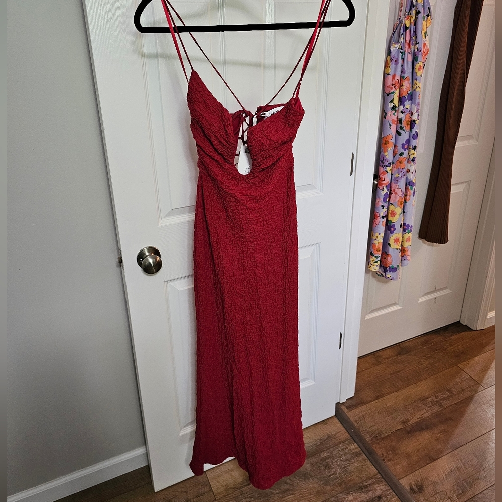 RED FORMAL DRESS - SMALL - BRAND NEW W/ TAGS